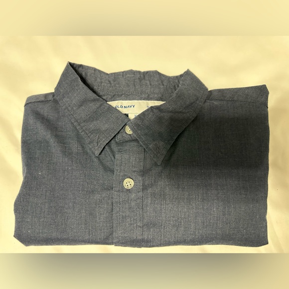 Old Navy Slim Fit XL Denim Buttondown - Picture 3 of 3